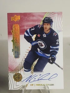 Nikolaj Ehlers 2022-23 Upper Deck Premier Auto Winnipeg Jets - Picture 1 of 3