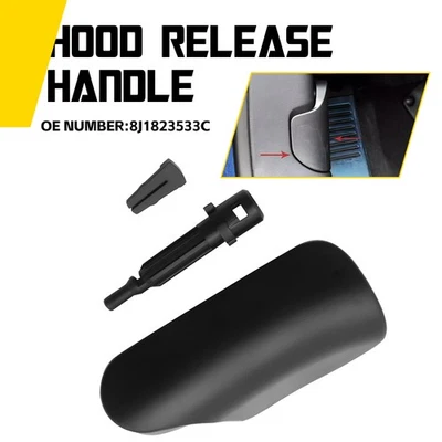 Manija de liberación del capó del coche LHD para Audi TT TTRS 2006-2014 cupé/roadster 8J1823533C Foto 1 de 4