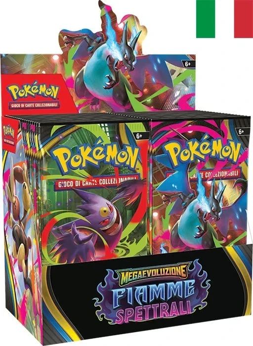 Pokemon Fiamme Spettrali Booster Box Display 36 Buste ITA Sealed 14/11/25 - Image 1 of 1