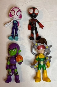 Marvel Spidey & His Amazing Friends 4" Actionfiguren - Doc Ock, Miles, mehr - Bild 1 von 2