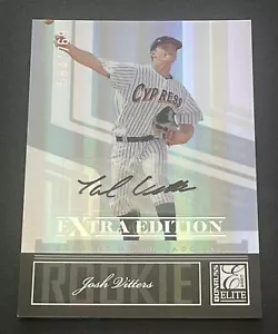 Donruss Elite Josh Vitters 2007 edición automática extra #/769 novato radiocontrol - Imagen 1 de 2