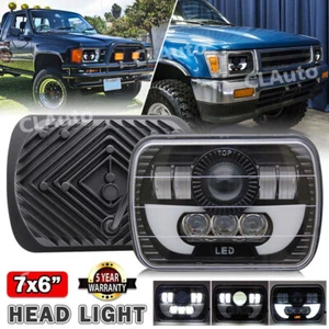 5x7" 7x6"inch LED Headlight Hi-Lo Beam w/DRL For 1982-1995 Pickup 4Runner Truck - Picture 1 of 10