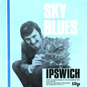 Programa División 1 Coventry City v Ipswich Town 1976-1977 27/12/1976 - Imagen 1 de 1
