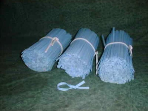 1500 Associated Plastics Twist Ties - Dbl Wire Plastic Coated 7" Long (31559-L1) - Picture 1 of 4