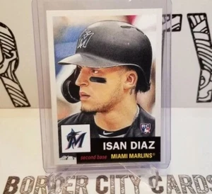 Isan Diaz 2020 Topps Living Set #330 🔥 RC 🔥 Miami Marlins Rookie - Picture 1 of 2