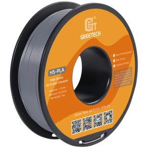 GEEETECH filamento HS-PLA grigio 1,75 mm 1 kg/rotolo materiali di consumo per stampante 3D FDM Stati Uniti - Foto 1 di 6