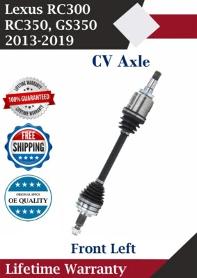 Eje CV delantero izquierdo original para Lexus RC300/RC350/GS350 2013-2019 garantía de por vida Foto 1 de 4