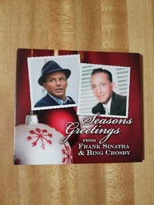 SEASONS GREETINGS FROM FRANK SINATRA & BING CROSBY CD - Foto 1 di 2