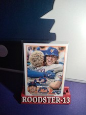 2023 Topps Update #US158 Brett Baty RC Rookie Debut Mets Baseball Card