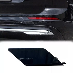 1x Black Rear Bumper Tow Hook Hole Eye Cover Cap Trim For Volvo XC60 2018-2023 - Picture 1 of 21