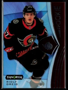 2023-24 Upper Deck Synergy Red Codes #94 Ridly Greig RC - Picture 1 of 2