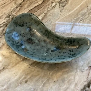 Antique Buffalo Pottery RK Beck Artist Mid Century Modern Ashtray - Picture 1 of 7