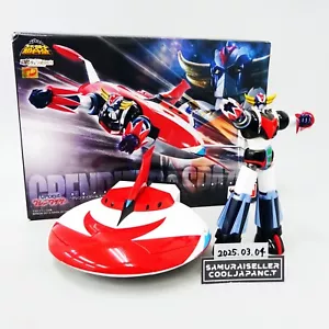 Super Robot Chogokin UFO Robo Grendizer & Spazer BANDAI Action Figure Japan USED - Picture 1 of 22