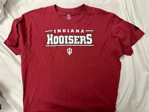NCAA Indiana Hooisers Burgundy T Shirt Short Sleeve Starter XL - Bild 1 von 5