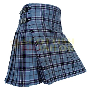 Scottish Handmade Traditional World Peace Tartan Kilt & Custom Size Kilts - Picture 1 of 8