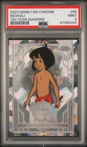 PSA 9 Mowgli 69/100 Year Diamond 2023 Disney100 Topps Chrome /100 69 - Picture 1 of 2