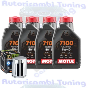 Aceite de servicio Motul 7100 5W40 para Harley Davidson Electra Glide Ultra - Imagen 1 de 6