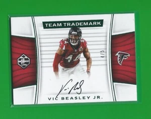 Vic Beasley Jr 2017 Panini Limited Team Markenauto 4/5, Atlanta Falcons - Bild 1 von 2