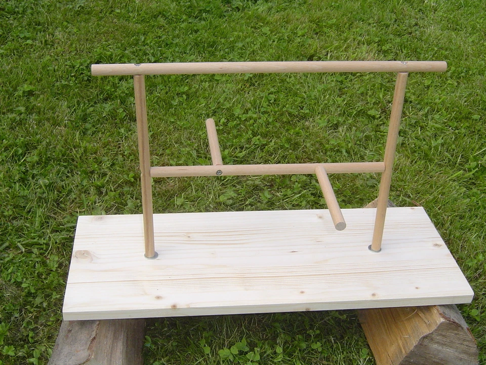 pipano Anfluggerüst Klettergerüst Sitzstange 12 mm, Wellensittich AF12