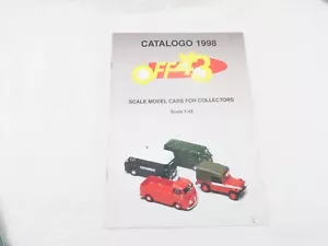 Brochure Catalogo 1998 OFF43 Scala Modello Cars 1/43 - Foto 1 di 5