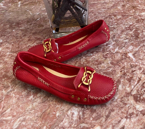 BOTTEGA VENETA MOCASSINI DONNA PELLE TACCO A GATTINO 38 US 8 USATI IN OTTIME CONDIZIONI MADE IN ITAY $795