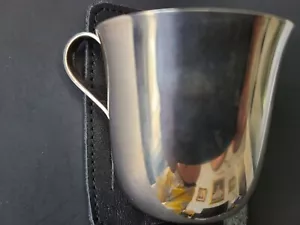 Tiffany & Co. Makers Baby Cup Sterling Silver 2.3/8" tall with handle - Picture 1 of 4
