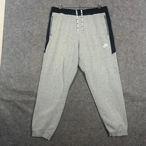 Nike Tracksuit Bottoms Mens Size XL Grey Jogger Bottoms - Picture 1 of 13