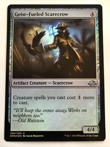MTG Eldritch Moon Geist-Fueled Scarecrow Foil 196/205 LP - Bild 1 von 2