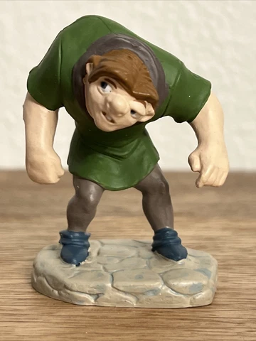 QUASIMODO THE HUNTCH BACK OF NOTRE DAME 3” ACTION FIGURE DISNEY TOY (PRE-OWNED) Cover