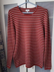 Next Men's Casual Crew Neck Jumper Long Sleeve Cotton Top Size M - Picture 1 of 13