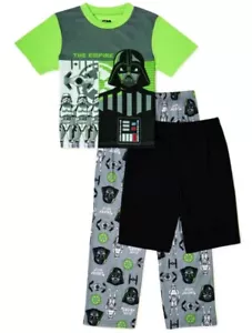NWT 8 star wars empire strikes back darth vader pajamas birthday spring easter - Picture 1 of 4