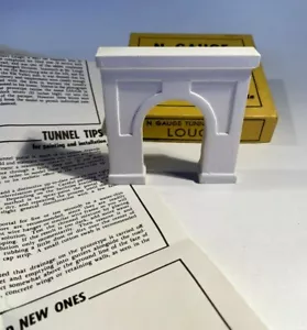Vintage ALEXANDER SCALE MODELS N scale LOUGH TUNNEL PORTAL New in Box - Picture 1 of 4