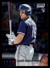 2020 Stadium Club Chrome #378 Scott Heineman Texas Rangers Baseball card