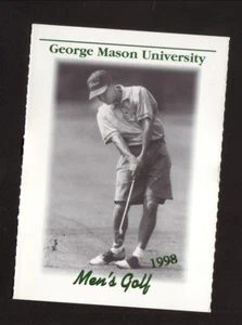 George Mason Patriots--Horario de bolsillo de golf 1998--Gigante - Imagen 1 de 1