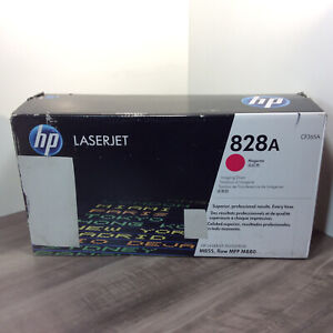 HP 828A CF365A Magenta Original LaserJet Imaging Drum - New / Sealed / Read