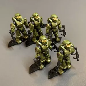 5 SPARTAN DOUGLAS-042 MEGA Construx Bloks Halo Red TEAM WARTHOG Figure HHC38 #K5 - Picture 1 of 7