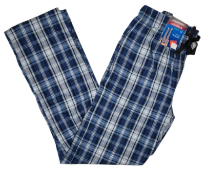 Pantalones para dormir Hanes #11633 NUEVO para hombre cintura elástica cordón tejido sin etiquetas Foto 1 de 4