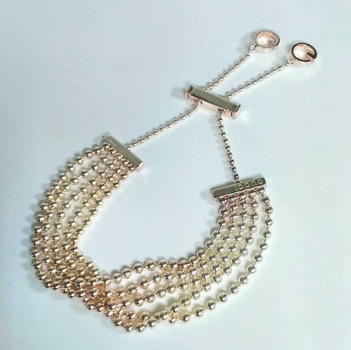 Y0713 Bracciale Gucci Sv925 5 file