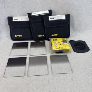 Tiffen 3x4 5 Filter Clear ND Set Includes .3 .6 .9 Cases Cokin Adapters Mount - Picture 1 of 3