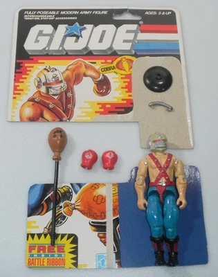 Figura Cobra Big Boa v1 1987 de colección G.I. Lote GI Joe 3.75 ARAH *100% Completo Foto 1 de 4