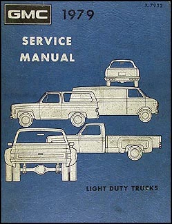 GMC 1500-3500 1979 camioneta manual de servicio Jimmy Suburban furgoneta taller de reparación  Foto 1 de 2