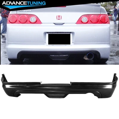 For 05-06 Acura RSX Coupe 2DR Mugen Style Rear Bumper Lip Spoiler Unpainted PU - Image 1 of 4