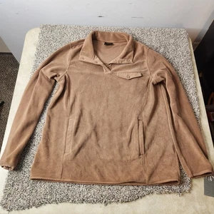 32 DEGREES Heat Womens Midweight Snap Arctic Fleece Preppy See Photos - Picture 1 of 9