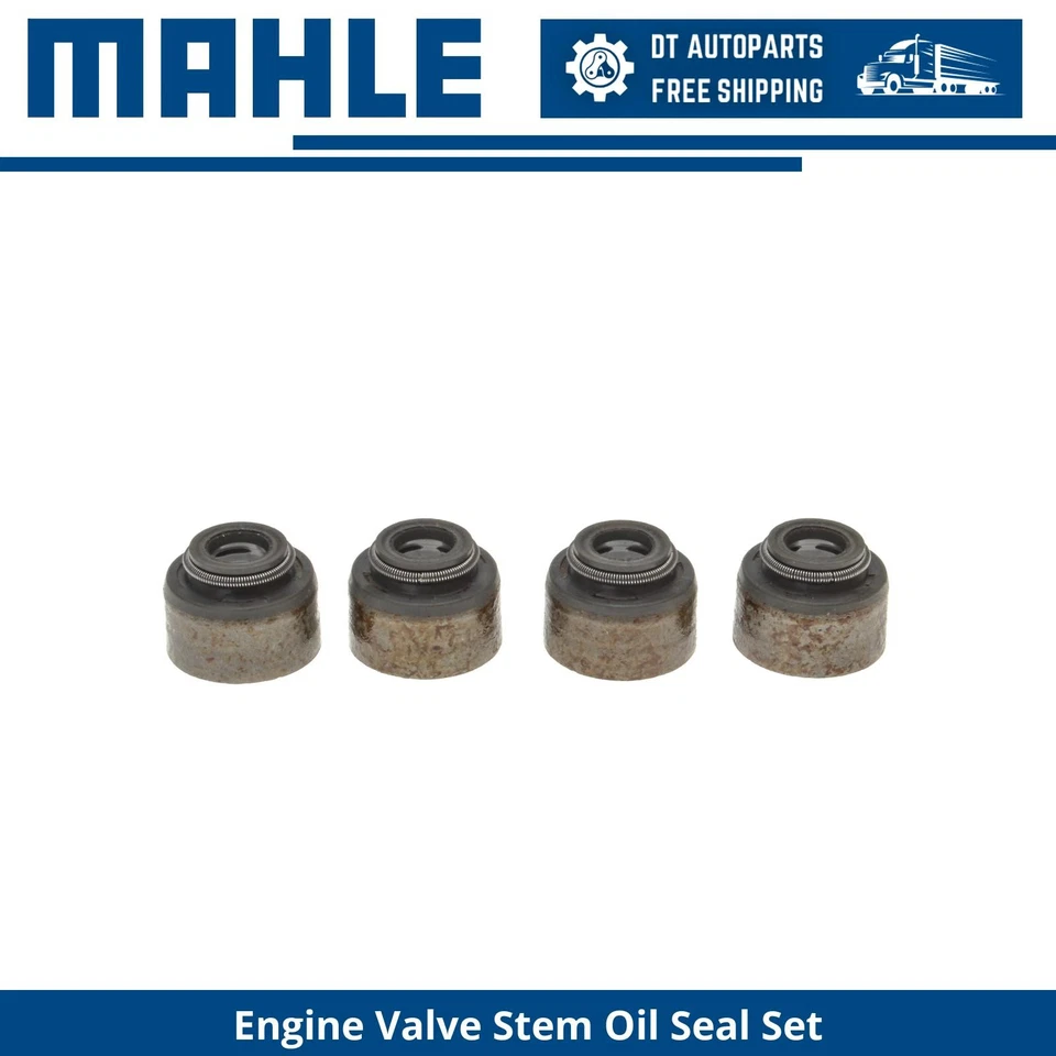 Juego de juntas de aceite de vástago de válvula de motor de 2,0 L para 04-09 Kia Spectra admisión y escape Mahle Foto 1 de 1