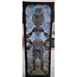 Kunst Quilt Theola (1999) Marilyn Johnson Pilkey Textil Wandbild - Bild 1 von 7