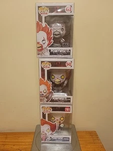 Funko POP! Movie IT #473-542 And 781 Pennywise FYE Exclusive Special Editions - Picture 1 of 4