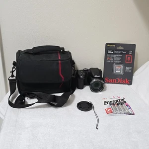 Nikon Coolpix B500 16MP Digital Camera 40x Optical Zoom Black Bundle - Picture 1 of 24
