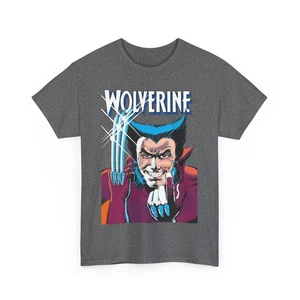 Wolverine T-Shirt - Frank Miller 1982 Cover Art - Marvel Comics - X-Men, Logan - Picture 1 of 46