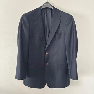 Charles Tyrwhitt Men's Navy Blue Two Button Blazer Jacket Business Casual 42R - Picture 1 of 12