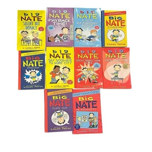 10 Big Nate Lincoln Peirce Chapter Comic Books Lot - Imagen 1 de 12